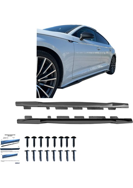 Audı S5/ Audı A5 S-Line Sportback F5 Makyajlı 2020-2024 Marşpiyel Altı Lip fırsatları