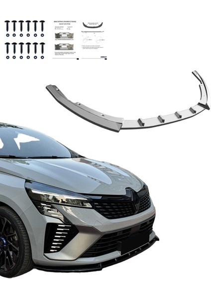 🚗 Renault Clio 5 2024UYUMLU Ön Lip – Modern & Dayanıklı Tasarım