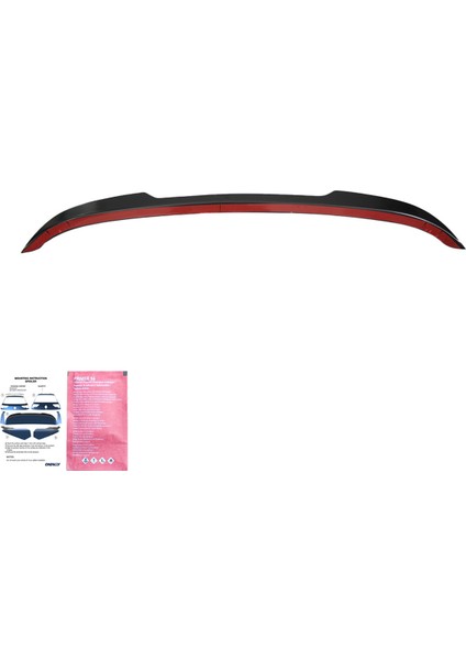 Vw Golf Mk8 Gtı 2020-2024 / Makyajlı 2024 Uyumlu Spoiler – Sportif Tavan Üstü Eklenti