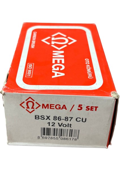 Bsx 86-87 Cu Marş Kömürü Mako Tipi 5 Adet Fiyatı