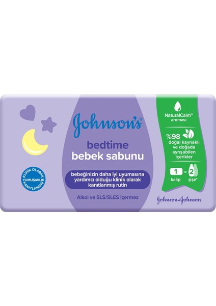 Baby Bedtime Natural Bebek Sabunu 90GR (2 Li Set) fiyatları