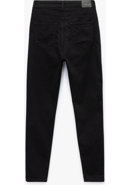 Yüksek Bel Dar Kesim Dar Paça Toparlayıcı Jean Pantolon - Skinny Push Up Fit Jean fiyatları