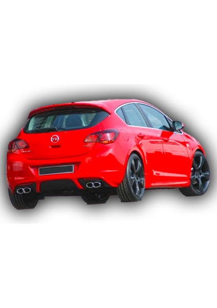 🚗 Opel Astra J Hb (2009-2012) Uyumlu Irmscher Difüzör Plastik Boyasız ⚙️ Şık & Dayanıklı