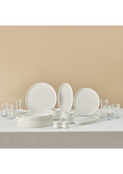 Forever Bone Bovi 28 Parça 6 Kişilik Kahvaltı Takımı