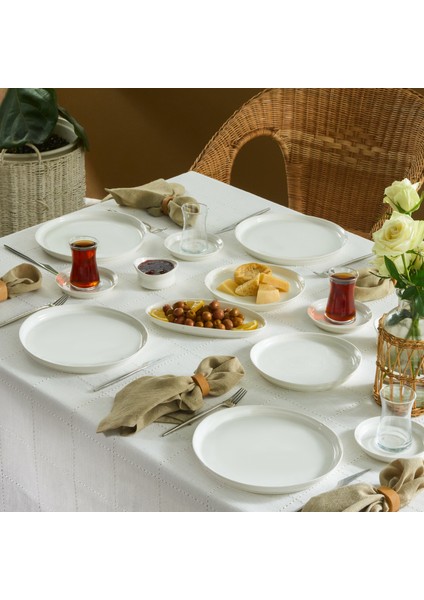 Forever Bone Bovi 28 Parça 6 Kişilik Kahvaltı Takımı indirimleri