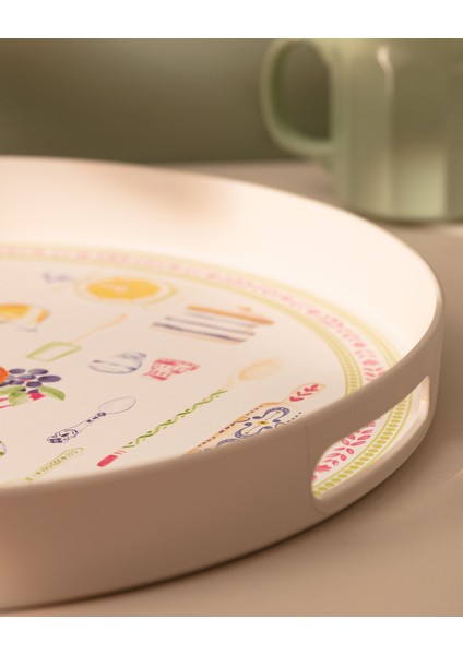 Cuisine Yuvarlak Tepsi