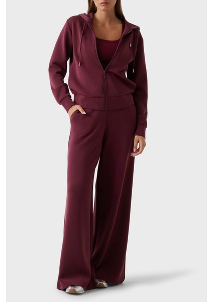 Olympe Relaxed Fit Bol Paça Logolu Pantolon V4YB07KCAY2 Bayan Pantolon V4YB07 Kcay2 G4P2 fiyatları