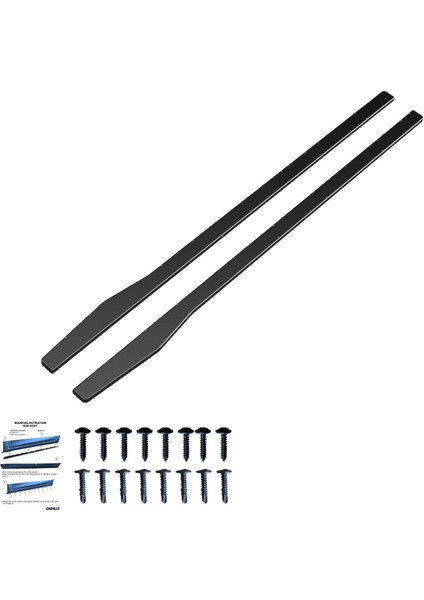 ✨ Mercedes C Class W205 2015-2018 Uyumlu Marşpiyel Altı Lip – Sportif & Şık Tasarım