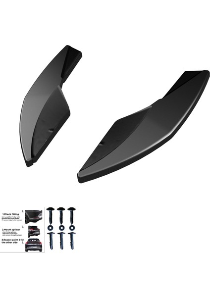 Golf Mk7 R 2013-2016 Sağ Sol Flap Version 3 (RV21.019 Uyumlu) (2 Parça)
