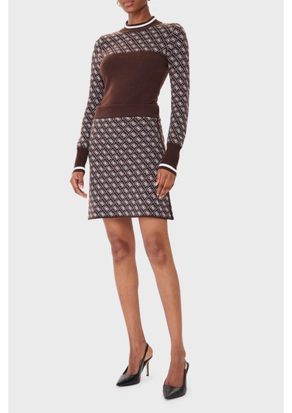 Mock 4g Logolu Slim Fit Yarım Balıkçı Yaka Kazak W5BR24Z3JD2 Bayan Kazak W5BR24 Z3JD2 Fnht fiyatları