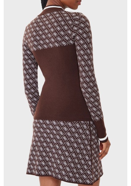 Mock 4g Logolu Slim Fit Yarım Balıkçı Yaka Kazak W5BR24Z3JD2 Bayan Kazak W5BR24 Z3JD2 Fnht modelleri