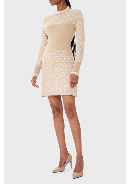 Mock 4g Logolu Slim Fit Yarım Balıkçı Yaka Kazak W5BR24Z3JD2 Bayan Kazak W5BR24 Z3JD2 Fnı4 fiyatları