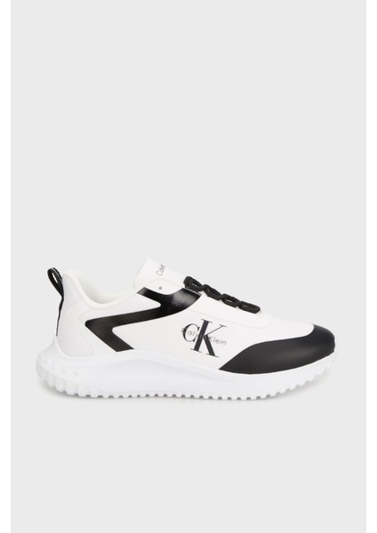 Logolu Kalın Taban Sneaker Ayakkabı YM0YM0143901W Erkek Ayakkabı YM0YM01439 01W