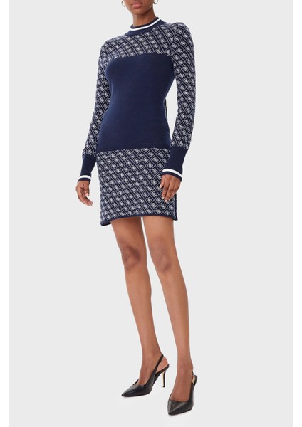 Mock 4g Logolu Slim Fit Yarım Balıkçı Yaka Kazak W5BR24Z3JD2 Bayan Kazak W5BR24 Z3JD2 Fbdı fiyatları