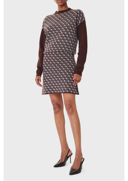 Aubrey 4g Logolu Slim Fit Lastikli Bel Mini Etek W5BD81Z3JD2 Bayan Etek W5BD81 Z3JD2 Fnht fiyatları