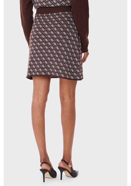 Aubrey 4g Logolu Slim Fit Lastikli Bel Mini Etek W5BD81Z3JD2 Bayan Etek W5BD81 Z3JD2 Fnht modelleri