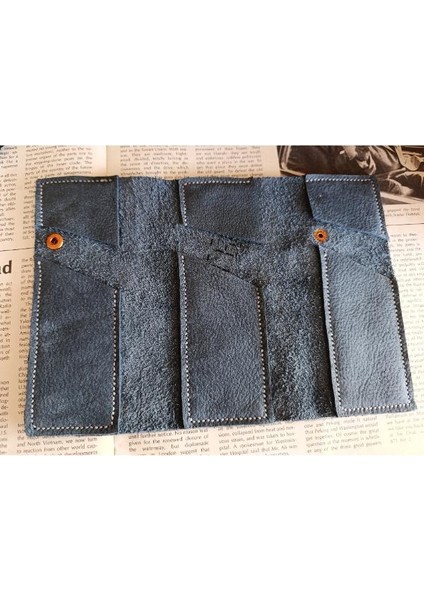 Crazy Gerçek Deri Tamamen El Emeği Özel Kalemleriniz Için Kalemlik Kalemkutu (8*18CM ) 771B indirimleri