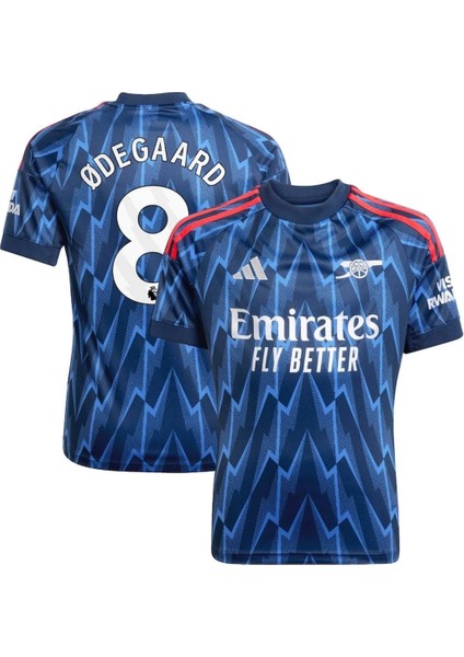 Arsenal 2025-26 Yeni Sezon Martin Ødegaard Deplasman Forması (Newblue)