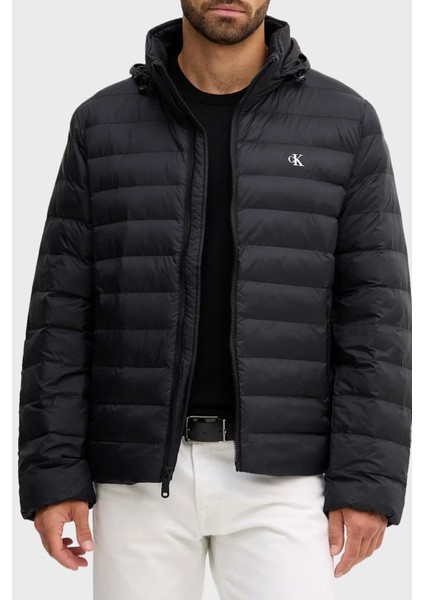 Kapitoneli Regular Fit Gizlenebilir Kapüşonlu Mont LV04RC511GUB1 Erkek Mont LV04RC511G Ub1