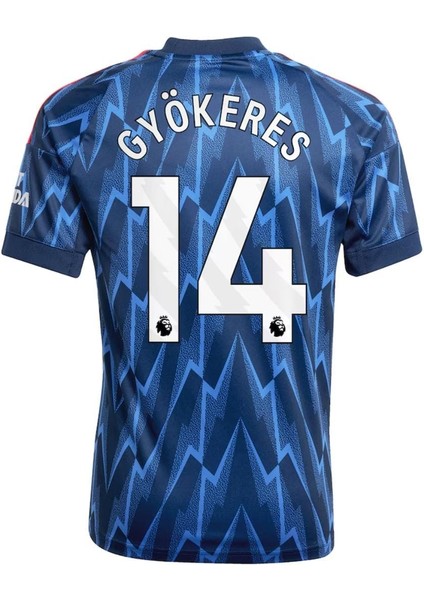 Arsenal 2025-26 Yeni Sezon Victor Gyökeres Deplasman Forması (Newblue) modelleri