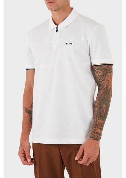 % 100 Pamuk Regular Fit Fermuarlı Polo Yaka T Shirt Erkek POLO YAKA T SHİRT 50538177 100 indirimleri