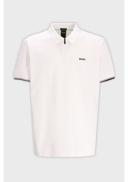 % 100 Pamuk Regular Fit Fermuarlı Polo Yaka T Shirt Erkek POLO YAKA T SHİRT 50538177 100