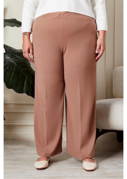 Buyuk Beden Kumas Pantolon Kadin Bol Paca fırsatları