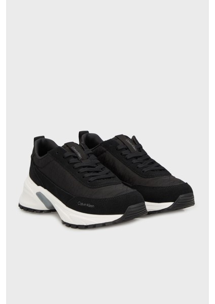 Logolu Süet Detaylı Sneaker Ayakkabı YW0YW0199501O Bayan Ayakkabı YW0YW01995 01O modelleri