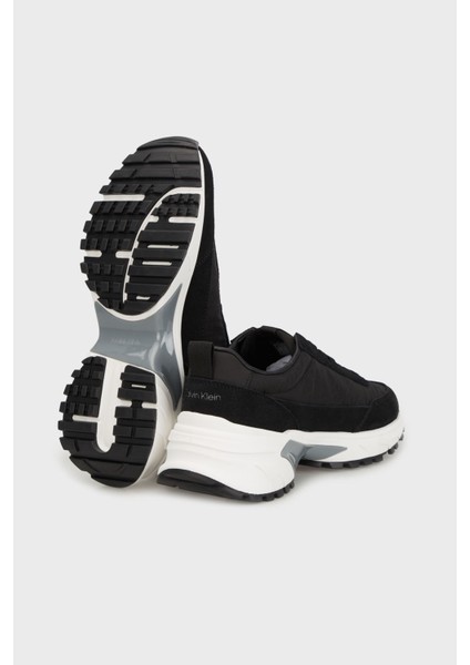 Logolu Süet Detaylı Sneaker Ayakkabı YW0YW0199501O Bayan Ayakkabı YW0YW01995 01O fırsatları