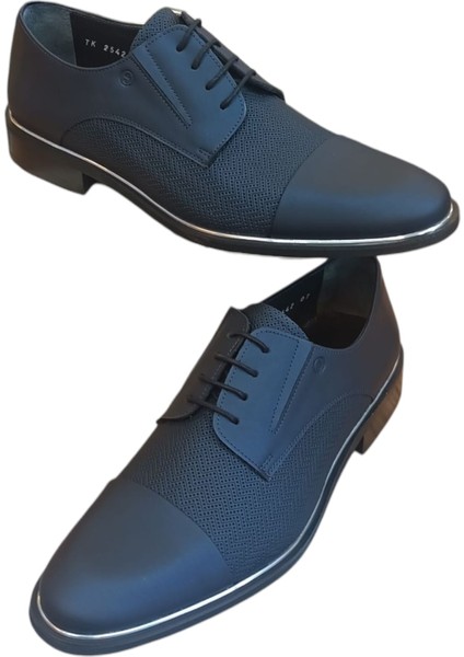 lacivert Tafta Erkek Klasik Deri S2542 Smokin Takım Elbise Kumaş Düğün Nişan Balo Özel Gece Ayakkabısı modelleri