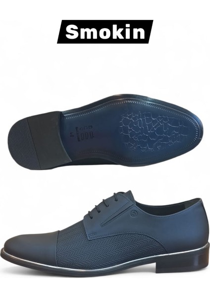 lacivert Tafta Erkek Klasik Deri S2542 Smokin Takım Elbise Kumaş Düğün Nişan Balo Özel Gece Ayakkabısı indirimleri
