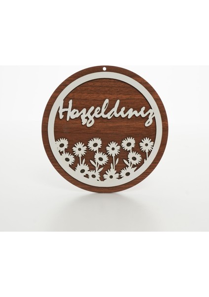 "hoşgeldiniz" Kapı Süsü|20*20 CM|KS8002 fiyatları