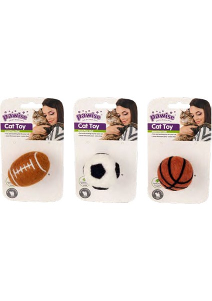 Meow Meow Life Zilli Peluş Top Oyuncak