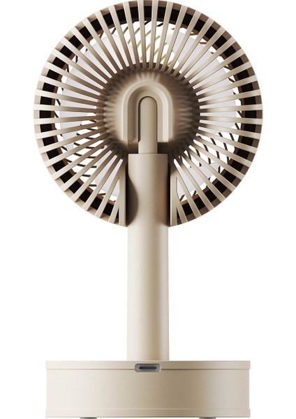 AFN27 Kahve 500MAH 3 Hız Kademeli Mini Masaüstü USB Fan fırsatları