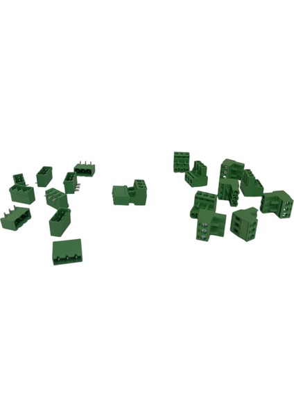 3 Kutuplu 90 Derece 5.08mm Baskılı Devre (Pcb) Klemens Seti (Dişi + Erkek) fiyatları