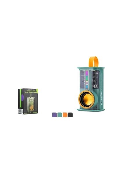 K07PRO Yeşil Bluetooth Speaker 5W 102-61-47MM fiyatları