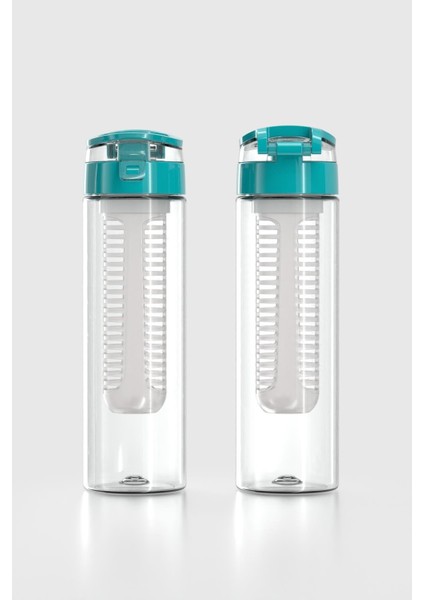 Atlas Süzgeçli 630 ml Tritan Detoks Matara 911056 Turkuaz fiyatları