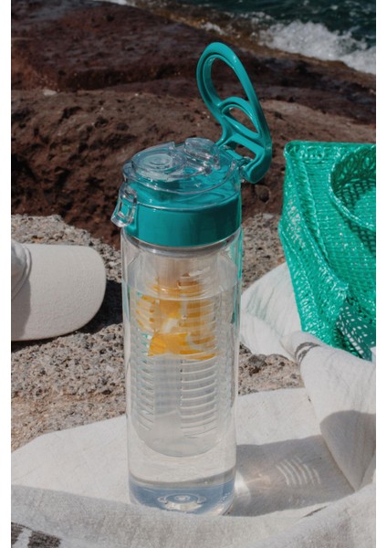 Atlas Süzgeçli 630 ml Tritan Detoks Matara 911056 Turkuaz indirimleri