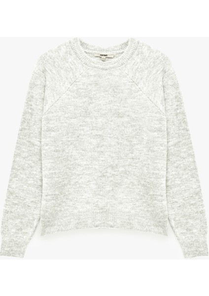 Uzun Kollu Bisiklet Yaka Basic Triko Kazak