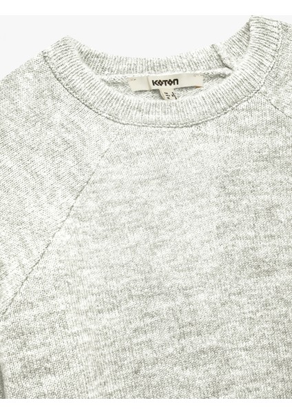 Uzun Kollu Bisiklet Yaka Basic Triko Kazak modelleri