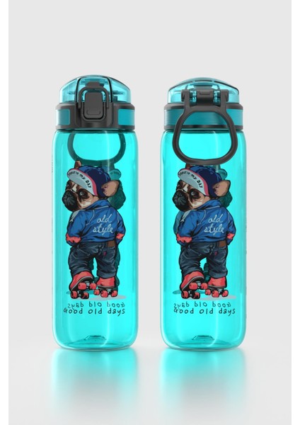 Rybo-X Desenli 630 ml Tritan Çocuk Matara 912163 Mavi fiyatları