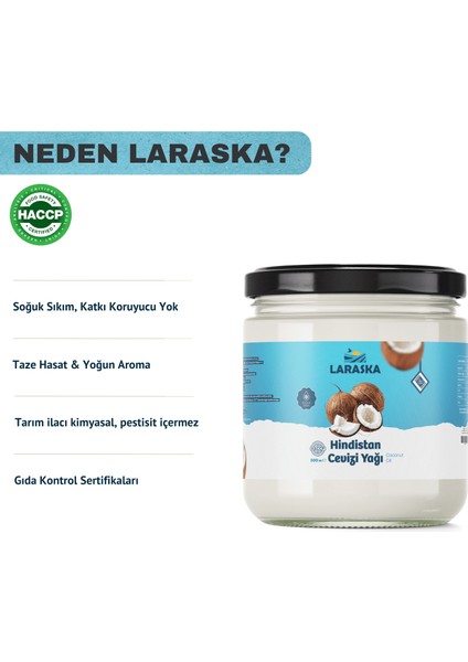 Hindistan Cevizi Yağı 300 ml – Doğal, Yenilebilir / Cilt Bakımı Soğuk Sıkım Coconut Oil fiyatları