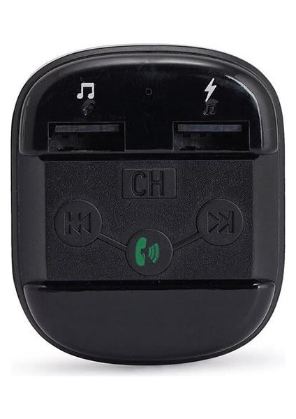 Hello HL-19681 X12 Handsfree Çift USB Sd Bluetooth 12-24 Volt Fm Transmitter Oto Araç Çakmaklık Müzik Bağlantı Cihaz