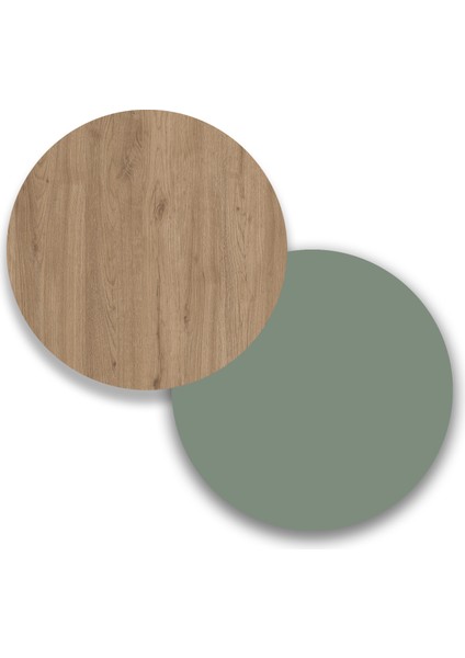 Latte Serisi Kahve Köşesi Çok Amaçlı Dolap Mutfak Dolabı Sepet-Ihlamur Yeşili Lat1-Sy