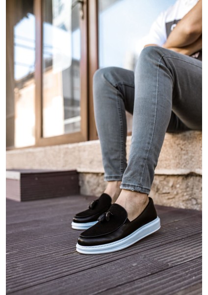 RS002 - Cbt Loafer Pelle Erkek Ayakkabı Sıyah modelleri