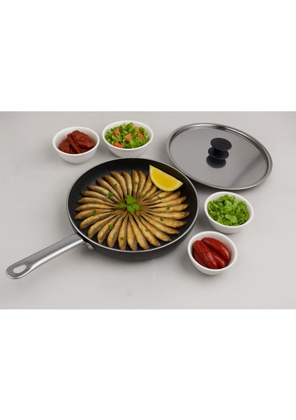 30 Granit Paslanmazçelik Kapaklı Balıktavası fırsatları