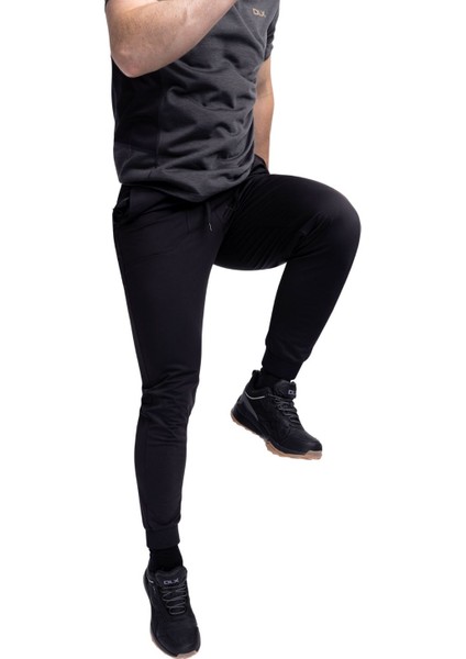 Tusk - Dlx Active Jogger Erkek Siyah Eşofman Altı