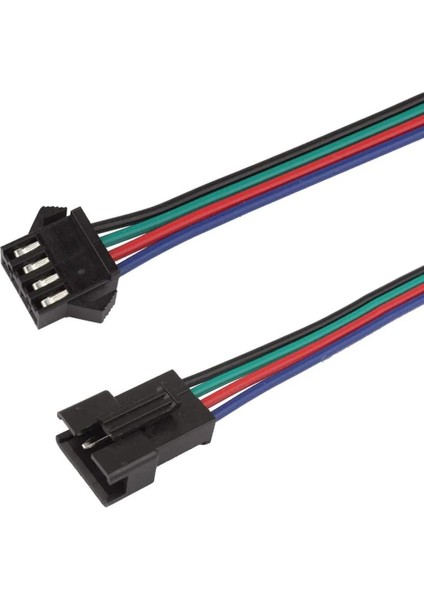 IC-261J-4 Jst Sm 4 Pin Kablolu Konnektör Takım Soketli Kablo 30 cm