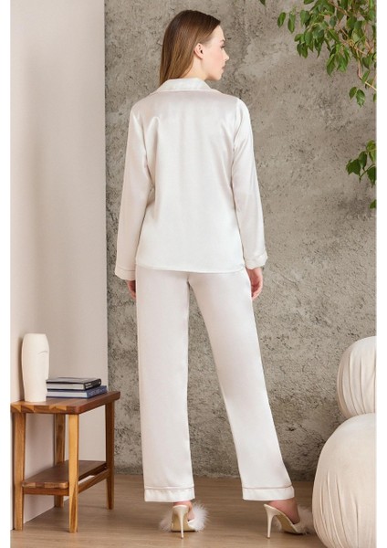 Saten Pijama Takımı 1200 modelleri