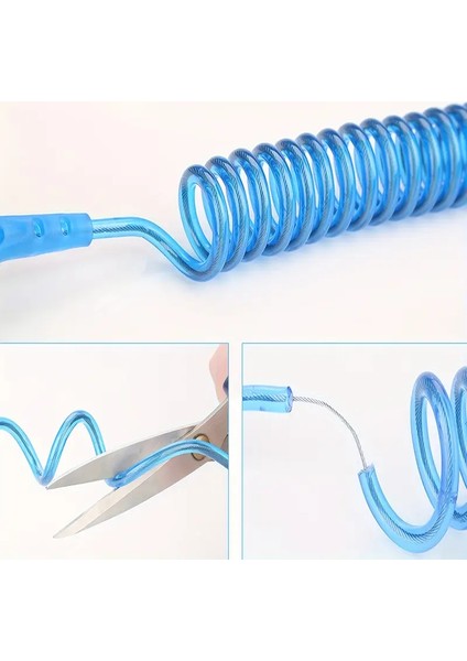 Life Mavi Çocuk Bebek Kaybolma Önleyici Yürüyüş Emniyet Kemeri Anne Bileklik Kelepçes Güvenlik Bilekliği